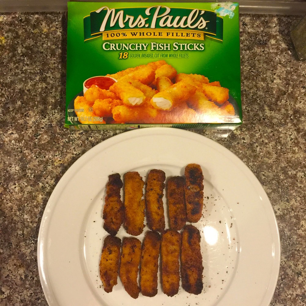 Nick Gazin's Frozen Food Reviews Four Fish Finger Dinners, One Sad Man