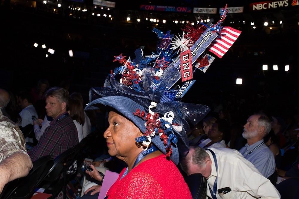 The Beauty and Terror of the Funny Hats at the Democratic National Convention