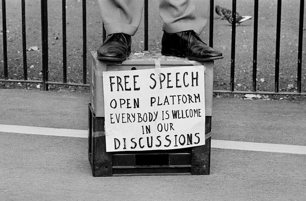 Speakers' Corner Photos of 35 Years of Radicals and Religious Ranters