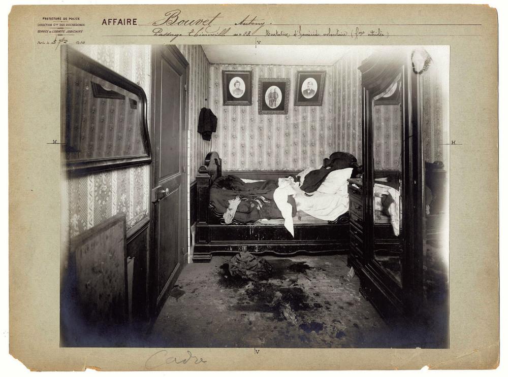 Acid, Passion and Dried Blood Photos from Murder Scenes in 1880s Paris