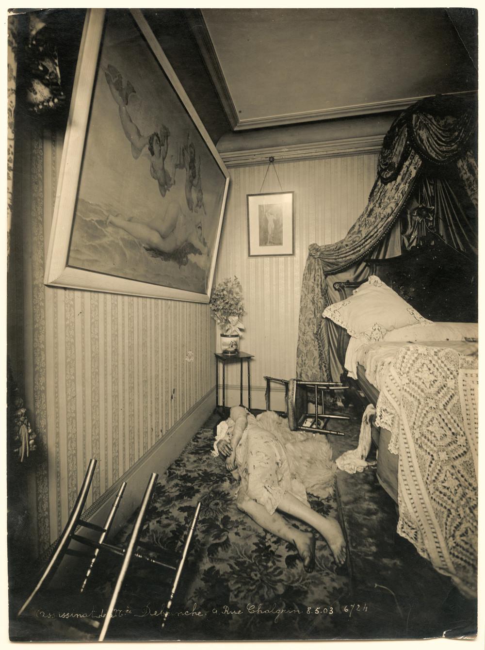 Säure, Leidenschaft und Blut Pariser Tatortfotos der