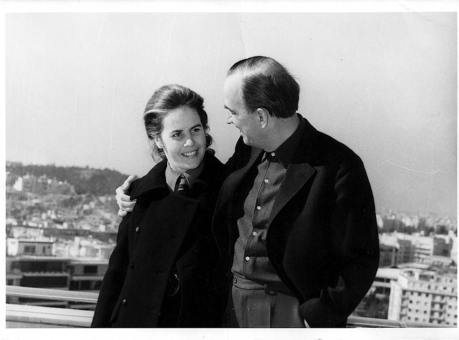 Ο Bergman στο Galaxy με θέα την Αθήνα.